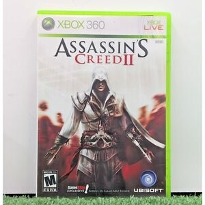Assassin's Creed 2 Video Game for Xbox 360 Complete with Manual Tested & Working